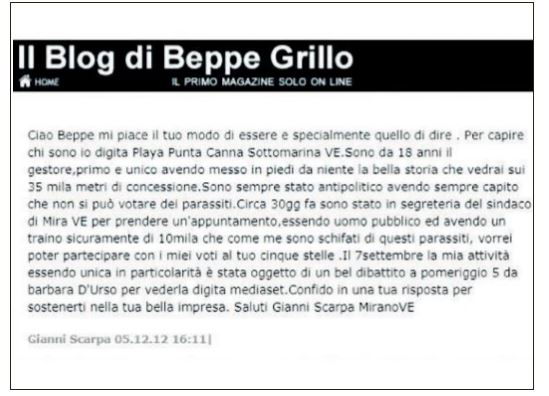 gianni scarpa beppe grillo