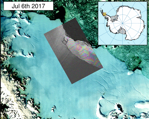 L'iceberg che si è staccato dalla piattaforma Larsen C article-post