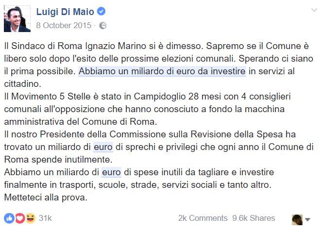 luigi di maio