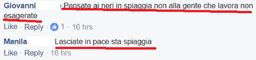 «M5S Chioggia, pensate ai neri in spiaggia e non alla gente che lavora» article-post