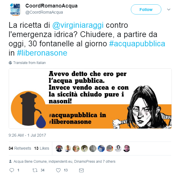 nasoni acqua pubblica casette acea roma - 2