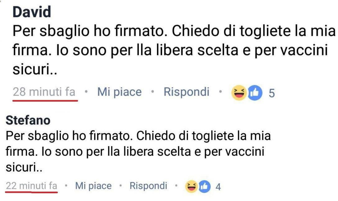 La meravigliosa storia degli antivax che firmano una petizione provax per sbaglio article-post