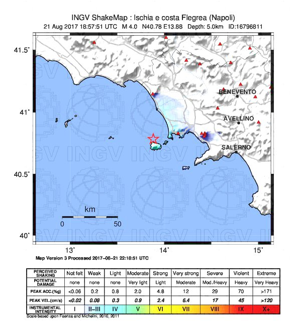 terremoto casamicciola ischia magnitudo - 1
