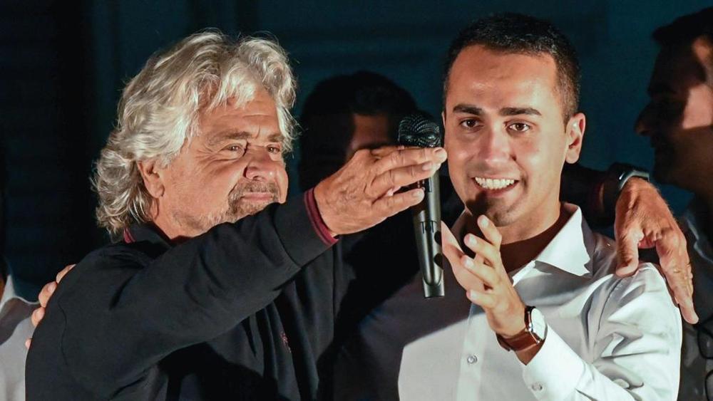 beppe grillo luigi di maio