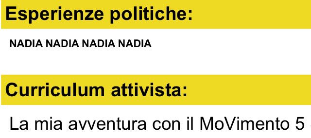 candidati premier m5s nadia piseddu