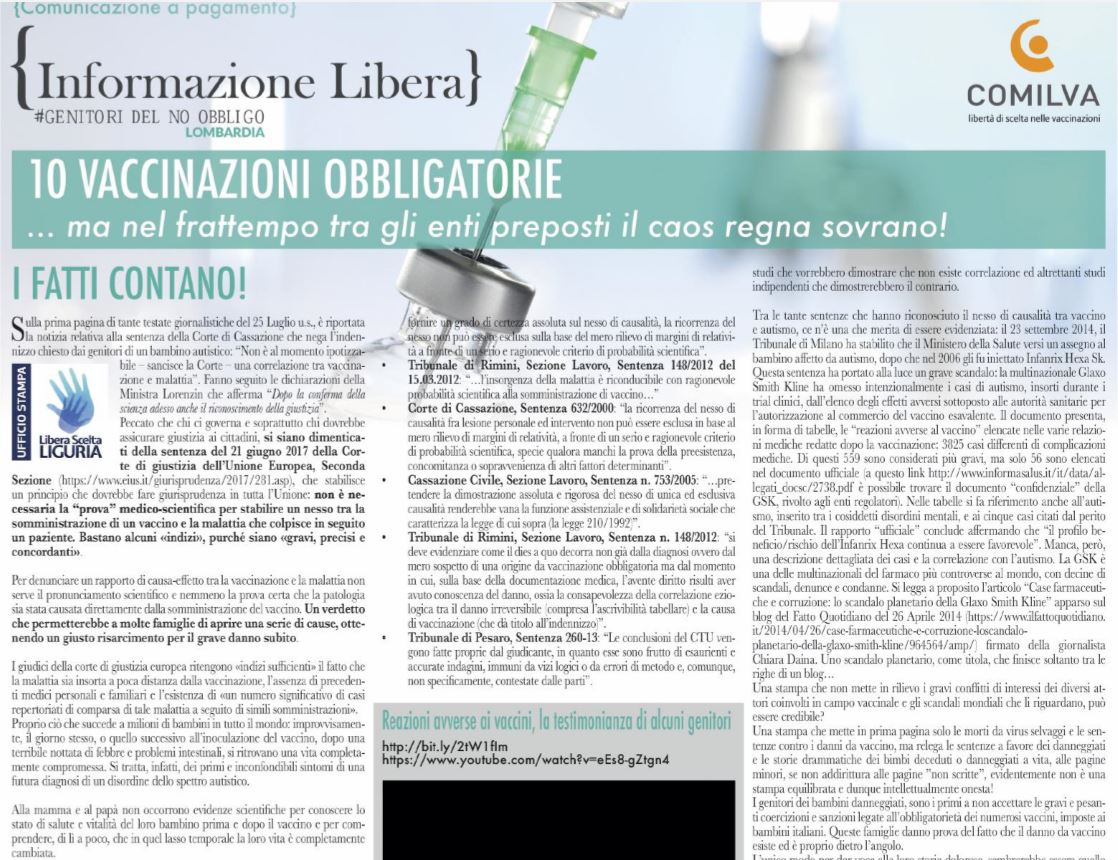 fatto vaccini comilva 1