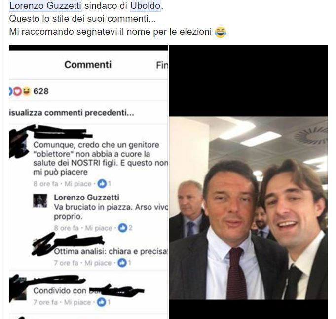 lorenzo guzzetti arso vivo