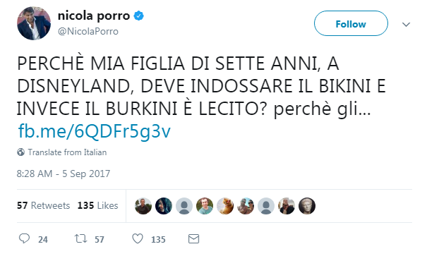 nicola porro bikini figlia - 4