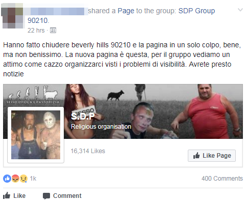 pastorizia never dies lucarelli social network - 2