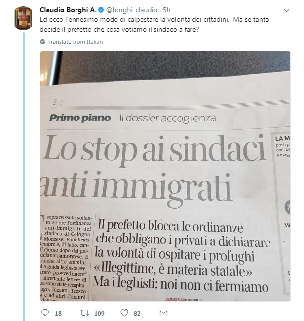 sindaci leghisti ordinanza anti profughi - 7