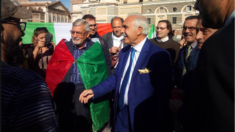 antonio pappalardo rivoluzione 10 ottobre fallita piazza del popolo - 12