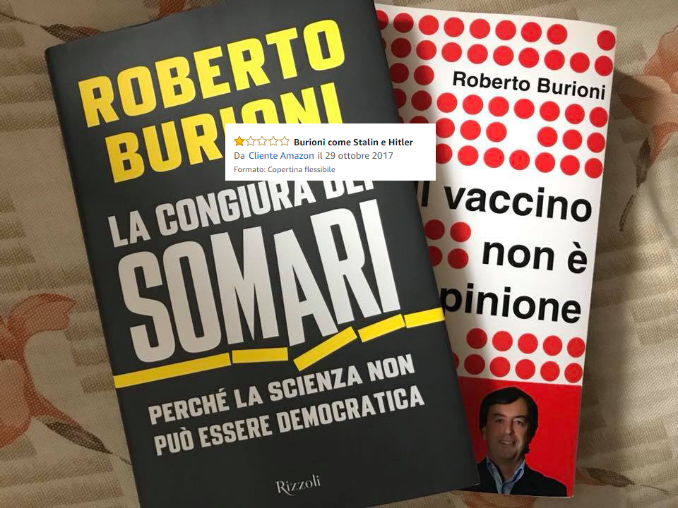 le surreali recensioni dei no vax al libro di roberto burioni nextquotidiano