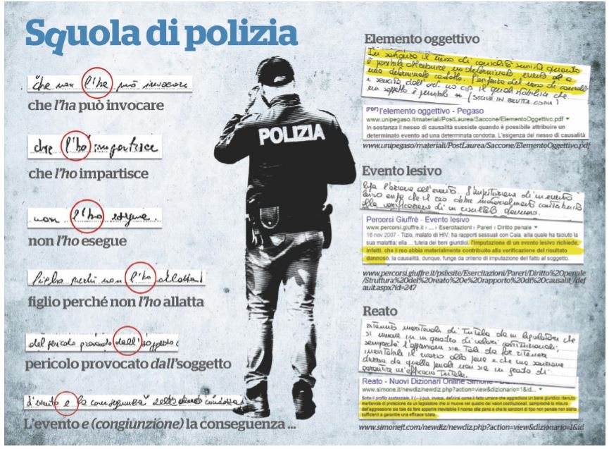 Gli incredibili errori dei poliziotti al concorso per diventare ispettore article-post