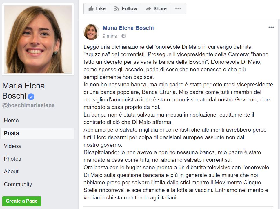 maria elena boschi