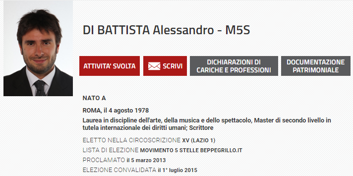 alessandro di battista due lauree - 1