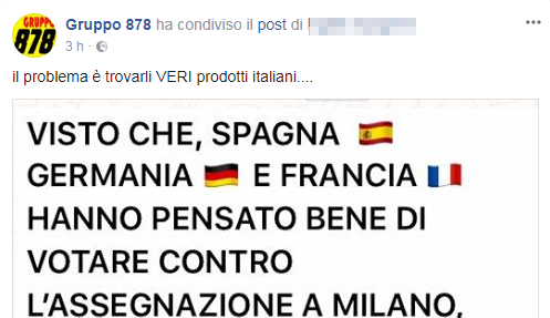 «Visto che Spagna, Germania e Francia…»: il boicottaggio per vendicarci dell'EMA article-post