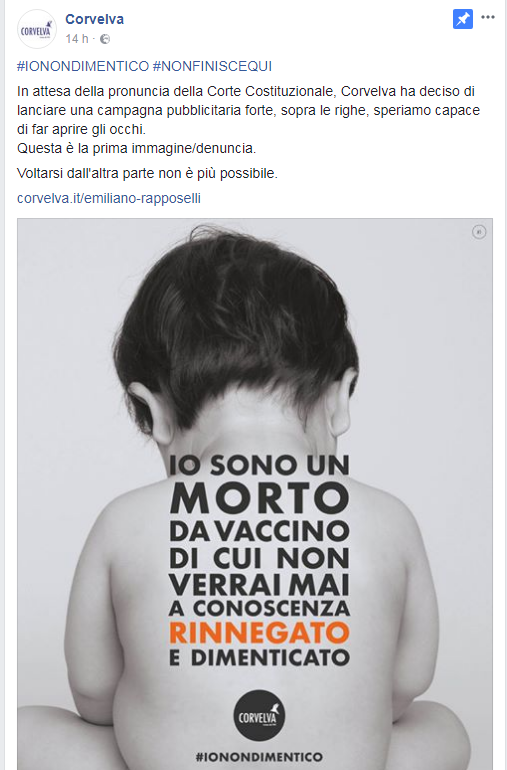 corvelva rapposelli propaganda antivaccini - 2