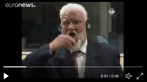 Slobodan Praljak: il criminale di guerra che beve veleno dopo la sentenza e muore article-post