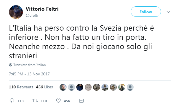 vittorio feltri stranieri italia eliminazione mondiale - 10