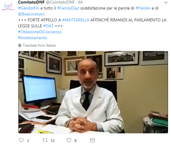 lorenzin obiezione di coscienza biotestamento - 1