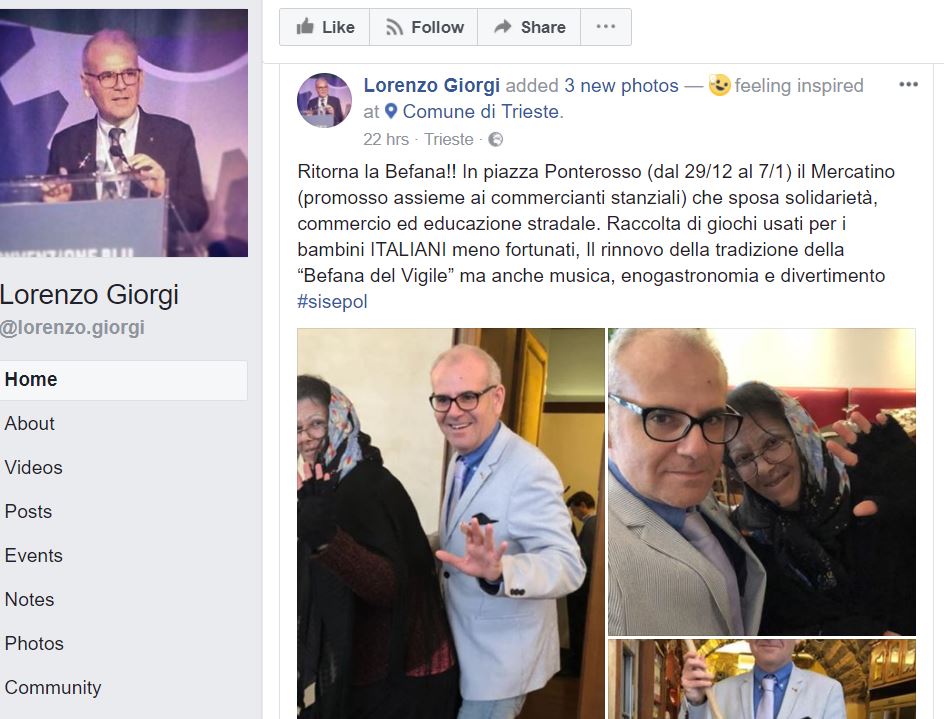 Lorenzo Giorgi: l'assessore di Trieste e la beneficenza per i bambini ITALIANI article-post
