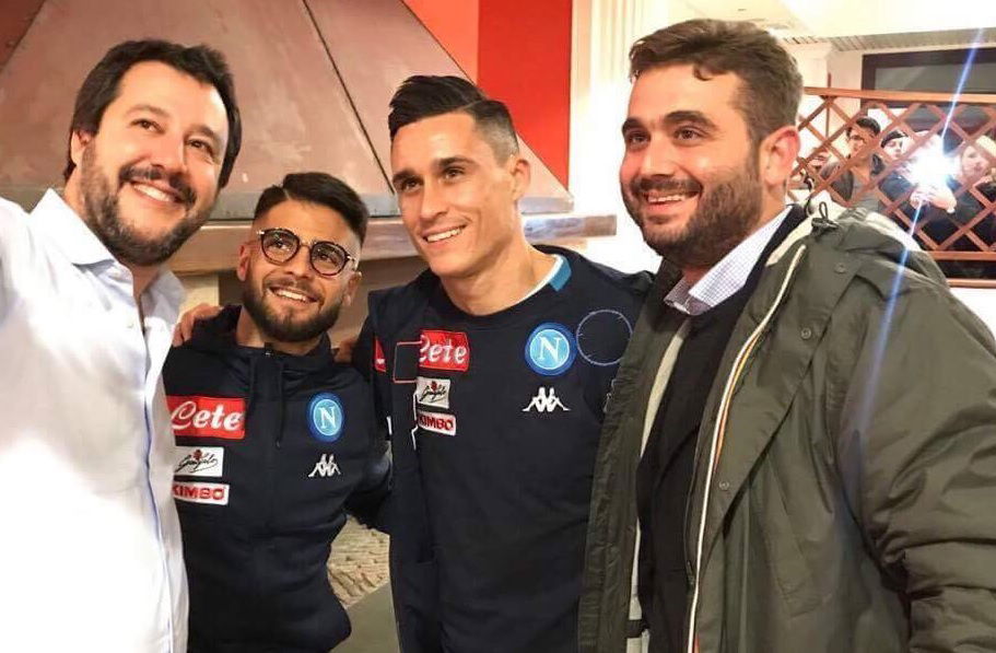 matteo salvini insigne callejòn 1
