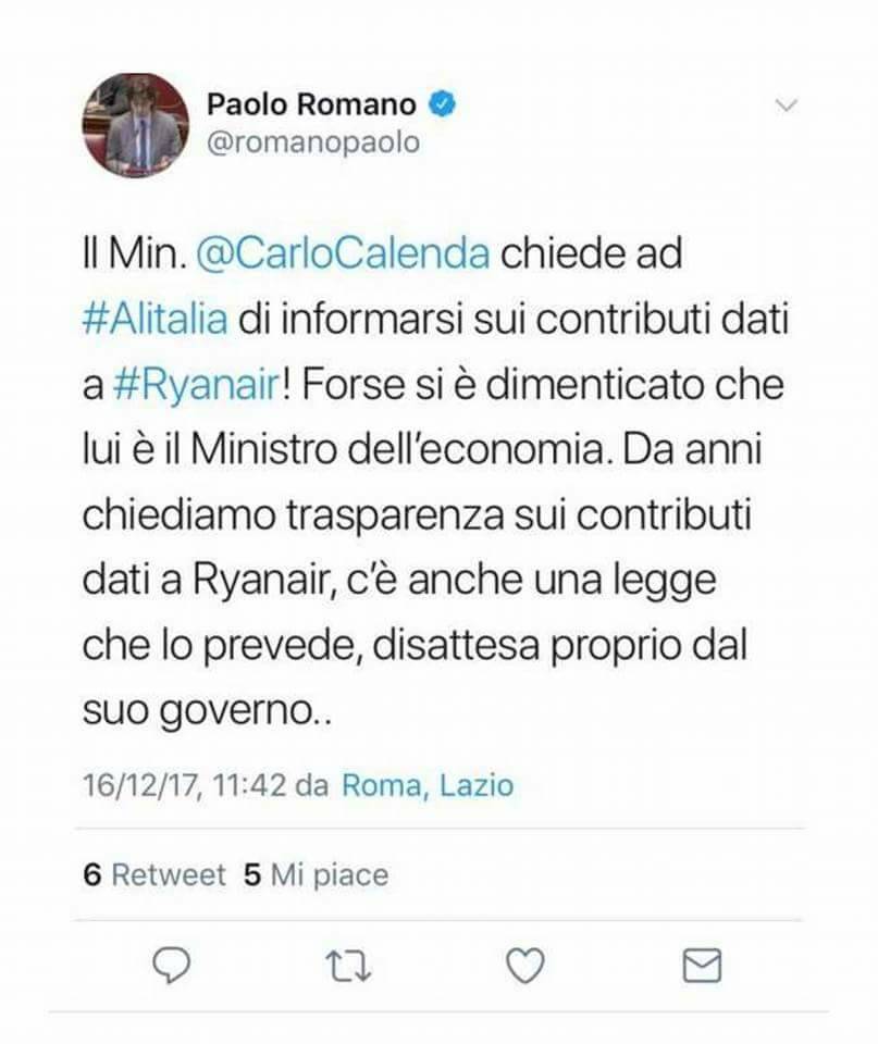 Il deputato che pensa che Carlo Calenda sia il ministro dell'Economia article-post