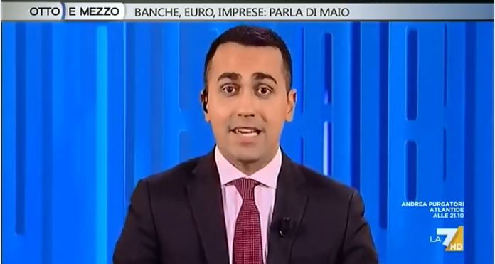 referendum euro di maio la 7 - 1