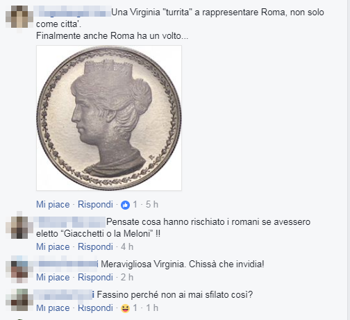 virginia raggi opera roma vestito commenti - 9