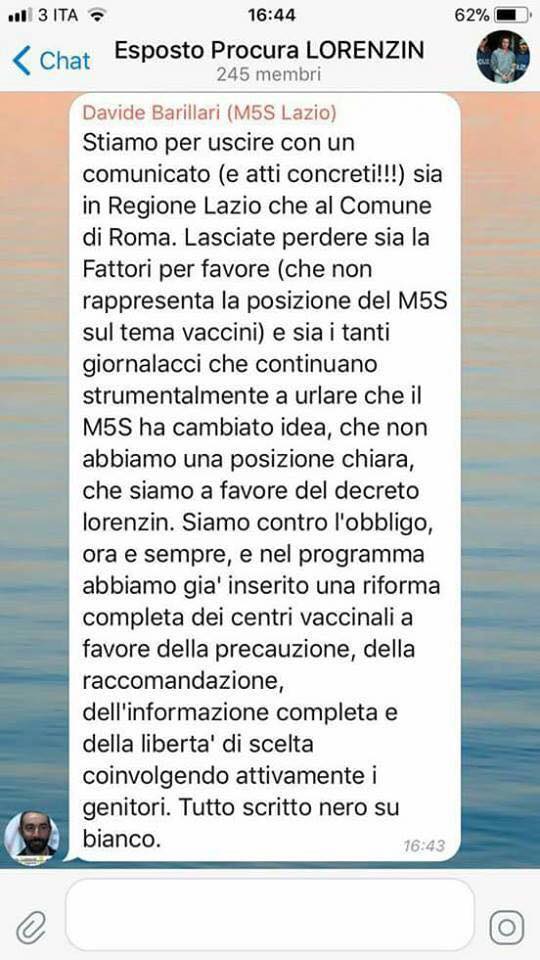 barillari m5s vaccini obbligatori di maio fattori silvestri - 1
