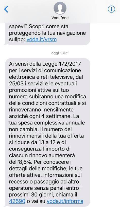 bolletta telefono 4 settimane 13 mesi - 2