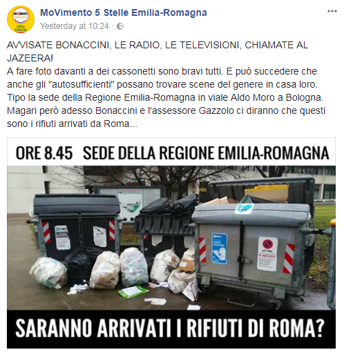 complotto monnezza roma emilia romagna - 1