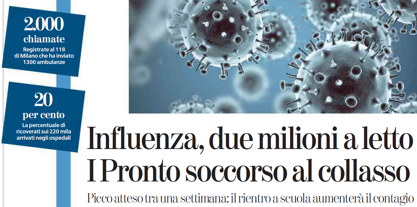 Perché c'è l'emergenza influenza negli ospedali NextQuotidiano