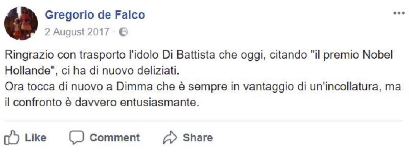 Quando Gregorio De Falco sfotteva Di Battista e Di Maio article-post