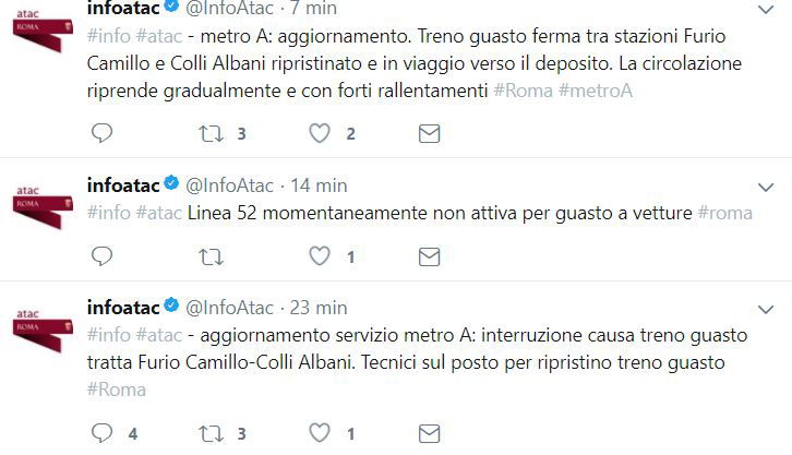 La metro A ferma per guasto a un treno article-post
