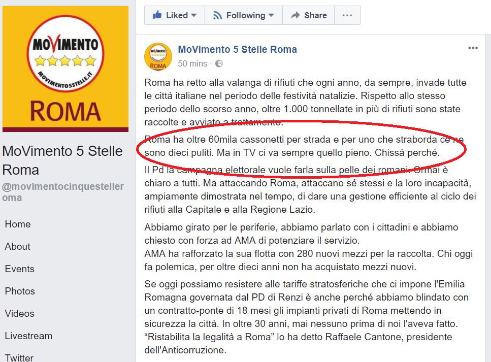 movimento 5 stelle roma