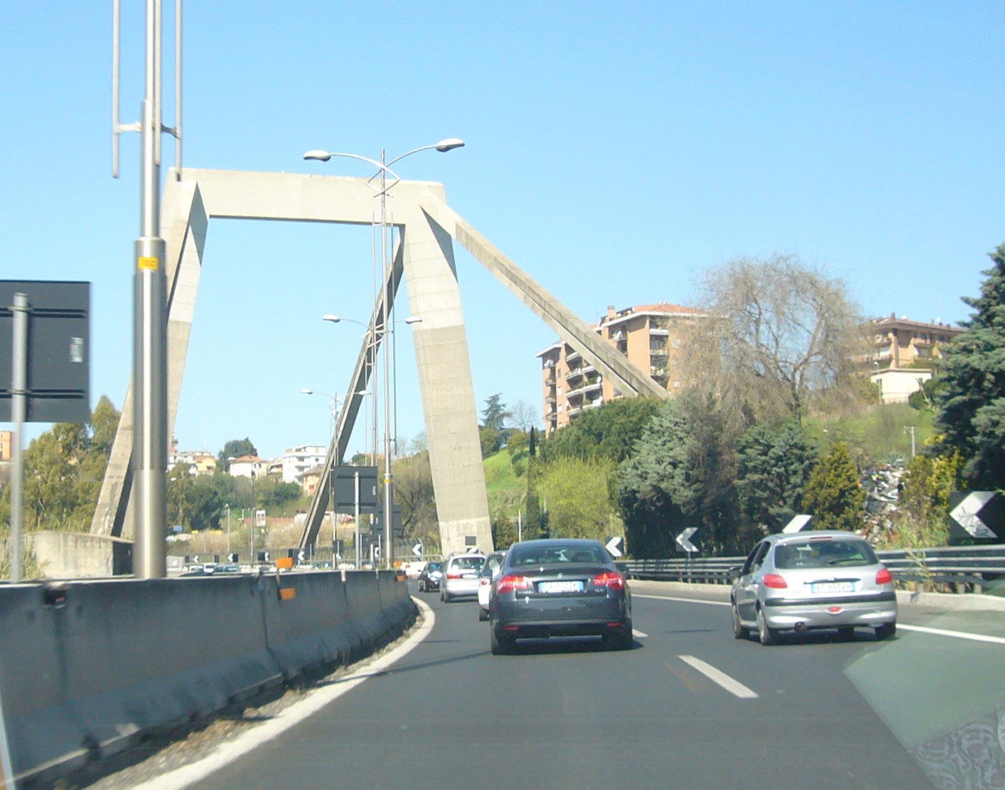 viadotto morandi roma fiumicino