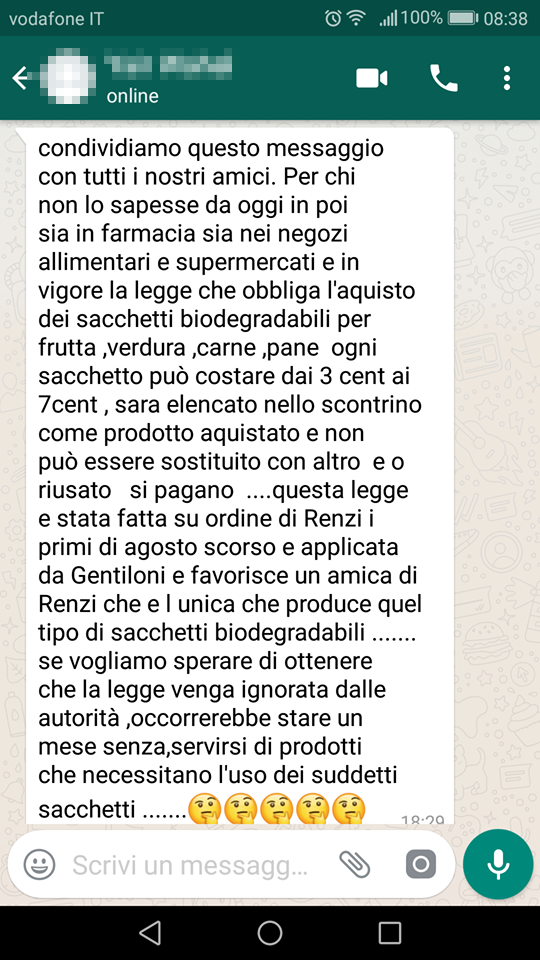 sacchetti biodegratabili spesa costo - 1