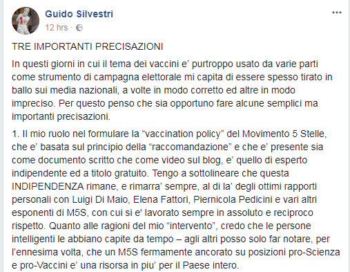 silvestri m5s vaccini obbligatori lorenzin taverna - 3