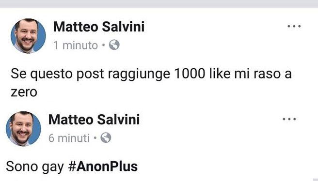 Anonplus all’attacco di Matteo Salvini article-post