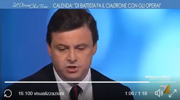 calenda selfie di battista salvini