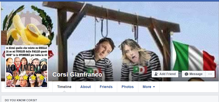 Chi è Gianfranco Corsi, il grillino della foto di Laura Boldrini decapitata article-post