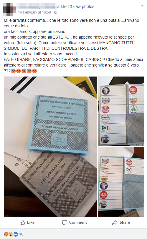 schede elettorali estero elezioni 2018 simbolo centrodestra - 9