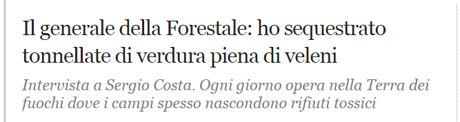 sergio costa fake news terra dei fuochi ortaggi contaminati luigi di maio - 3