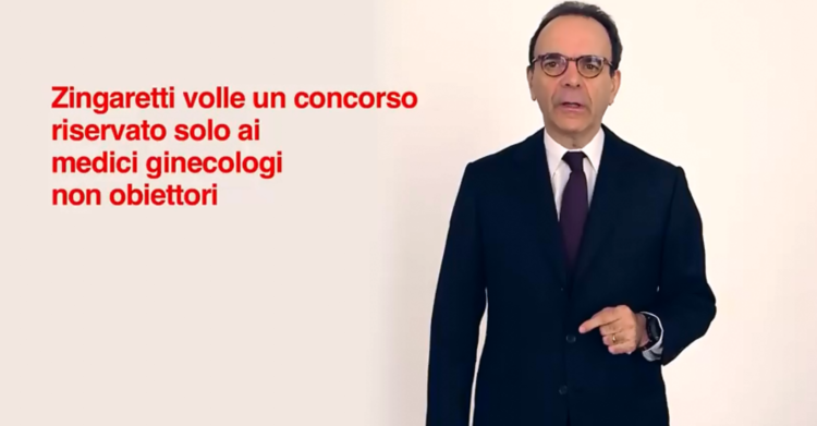 stefano parisi ginecologi obiettori lazio zingaretti - 3