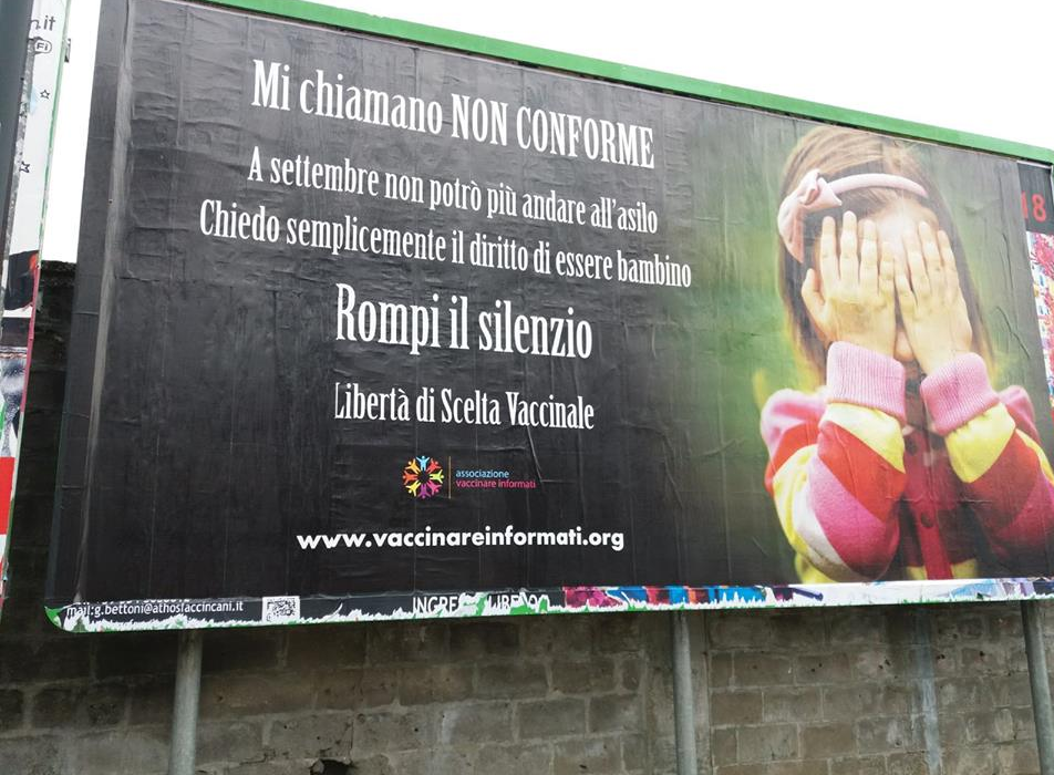 L’epidemia di cartelloni free-vax pre elettorali article-post