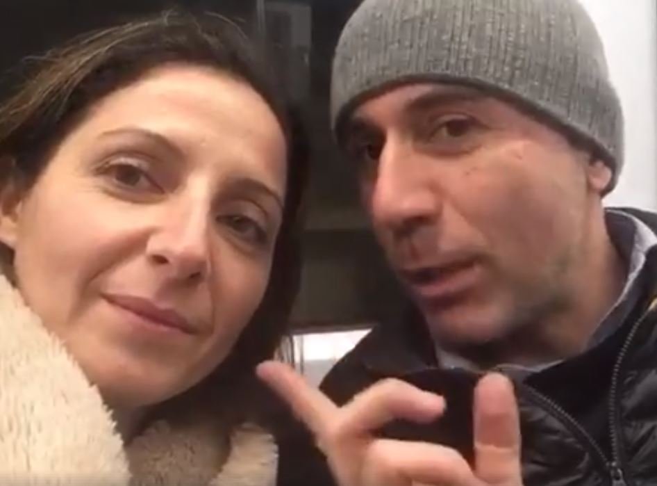 Semprini e la moglie Valentina / Foto: Next Quotidiano