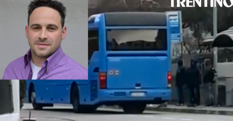 moreno salvetti rovereto autista autobus immigrati roberto fiore vanessa cattoi - 3
