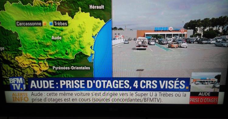 trèbes supermercato