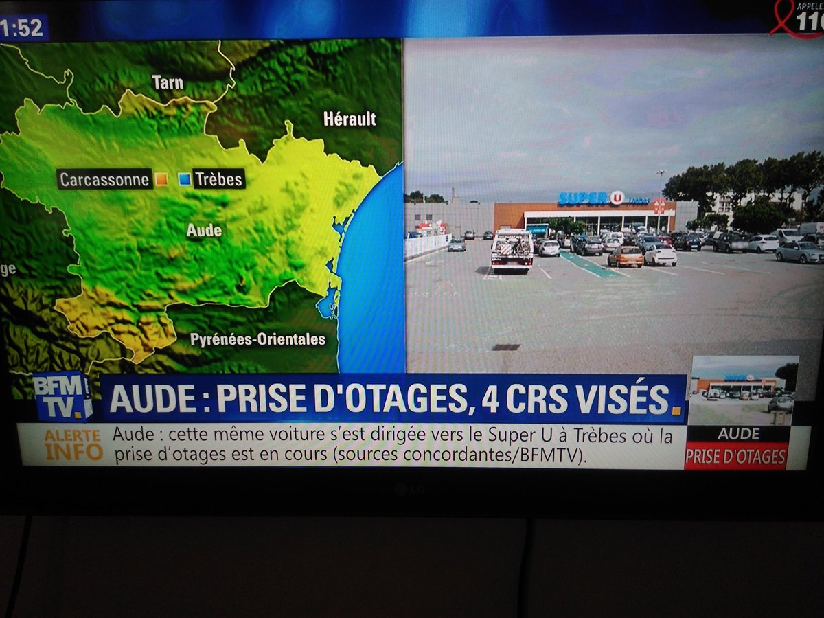 trèbes supermercato